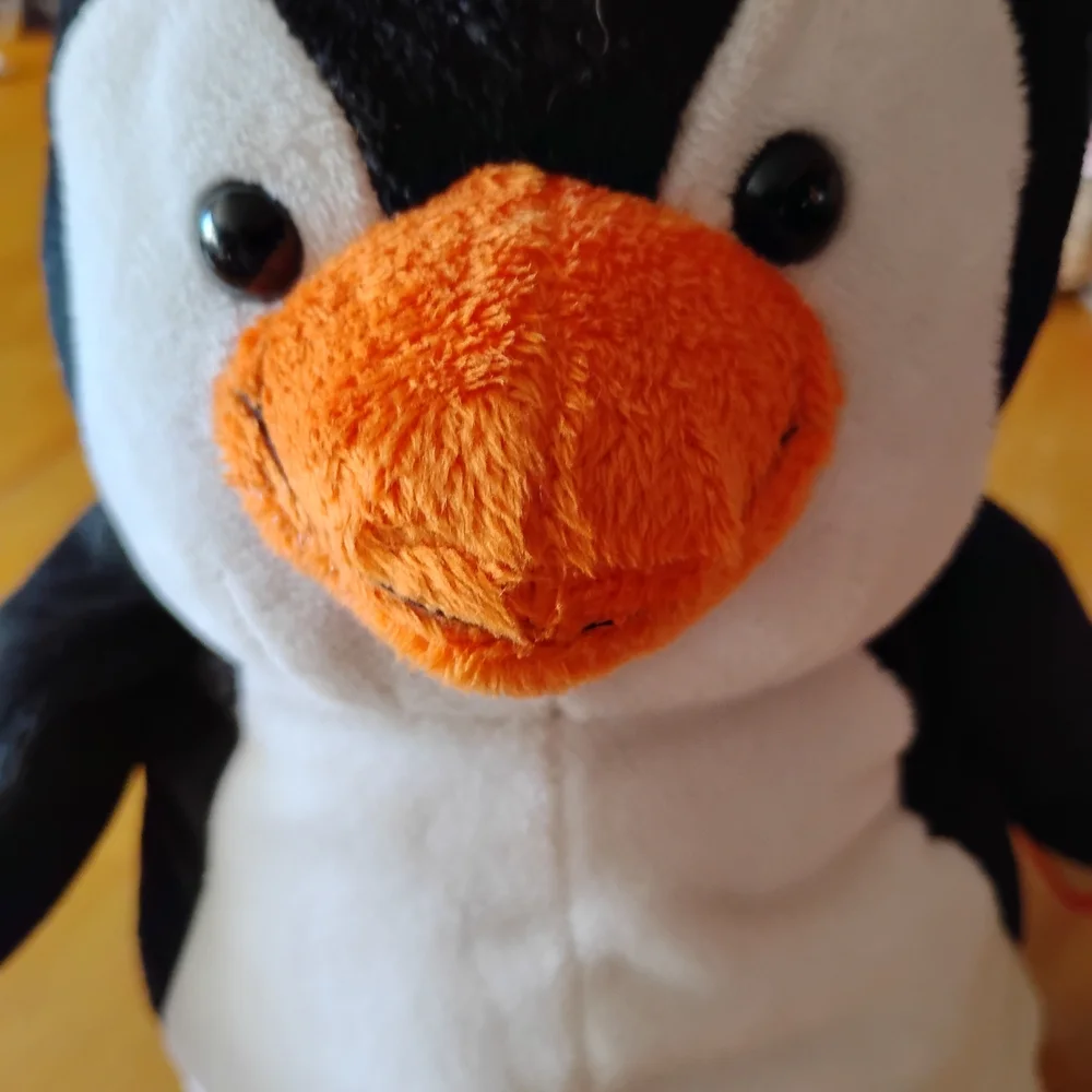 Kohl's Plush Penguin Toy - Black, White & Orange